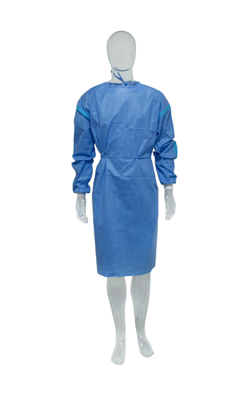 SMS Non-Woven Anti-Virus/ Waterproof/Breathable Level 2 Isolation Gown TTK-C02 Series 180