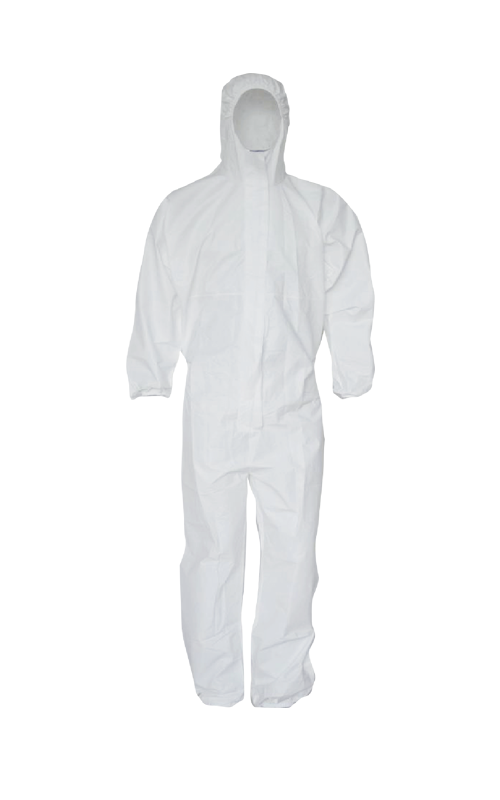 PET+PE Non-woven Material Disposable Coverall Without Tape TTK-B03